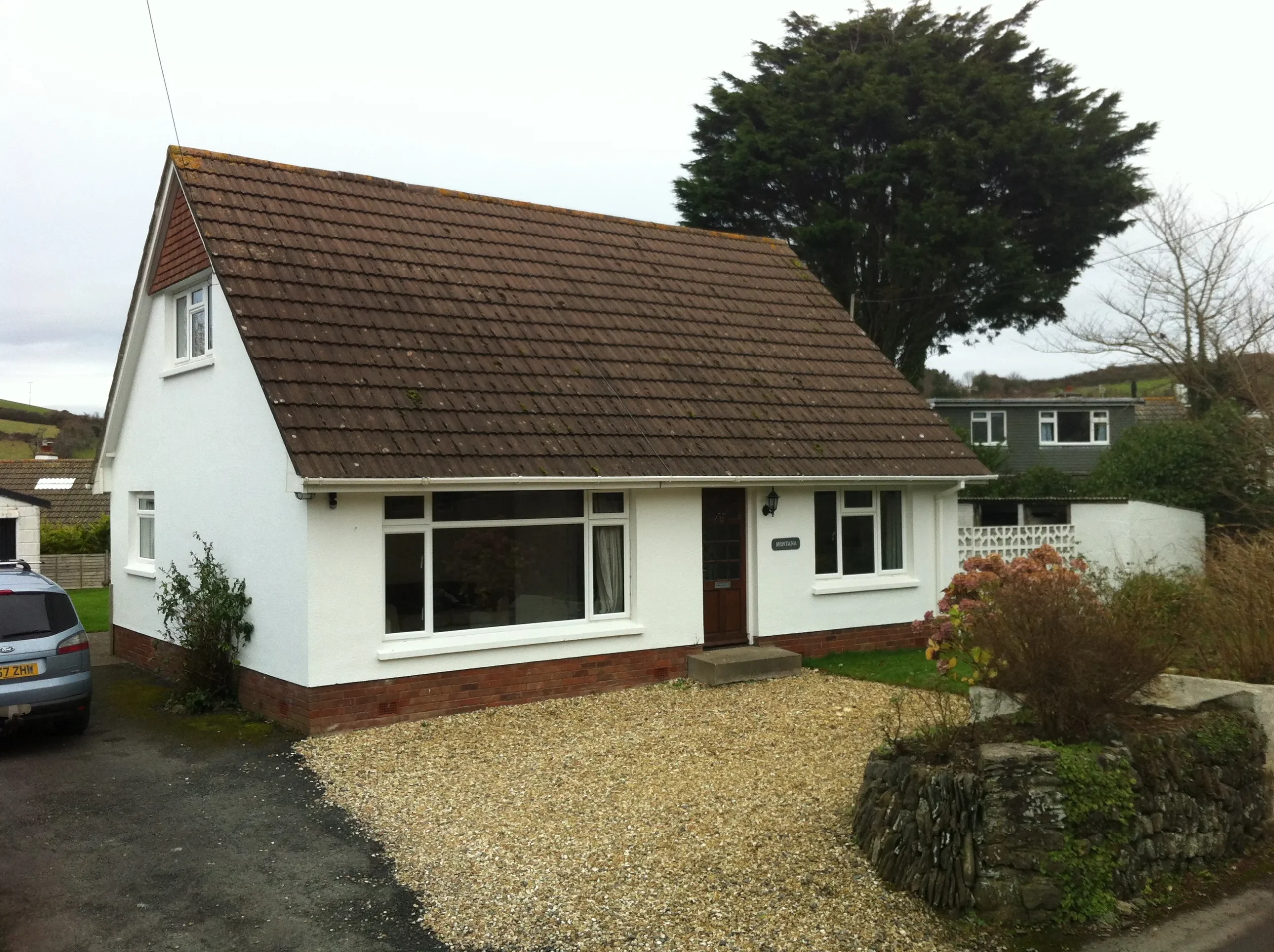 View of existing bungalow frontage