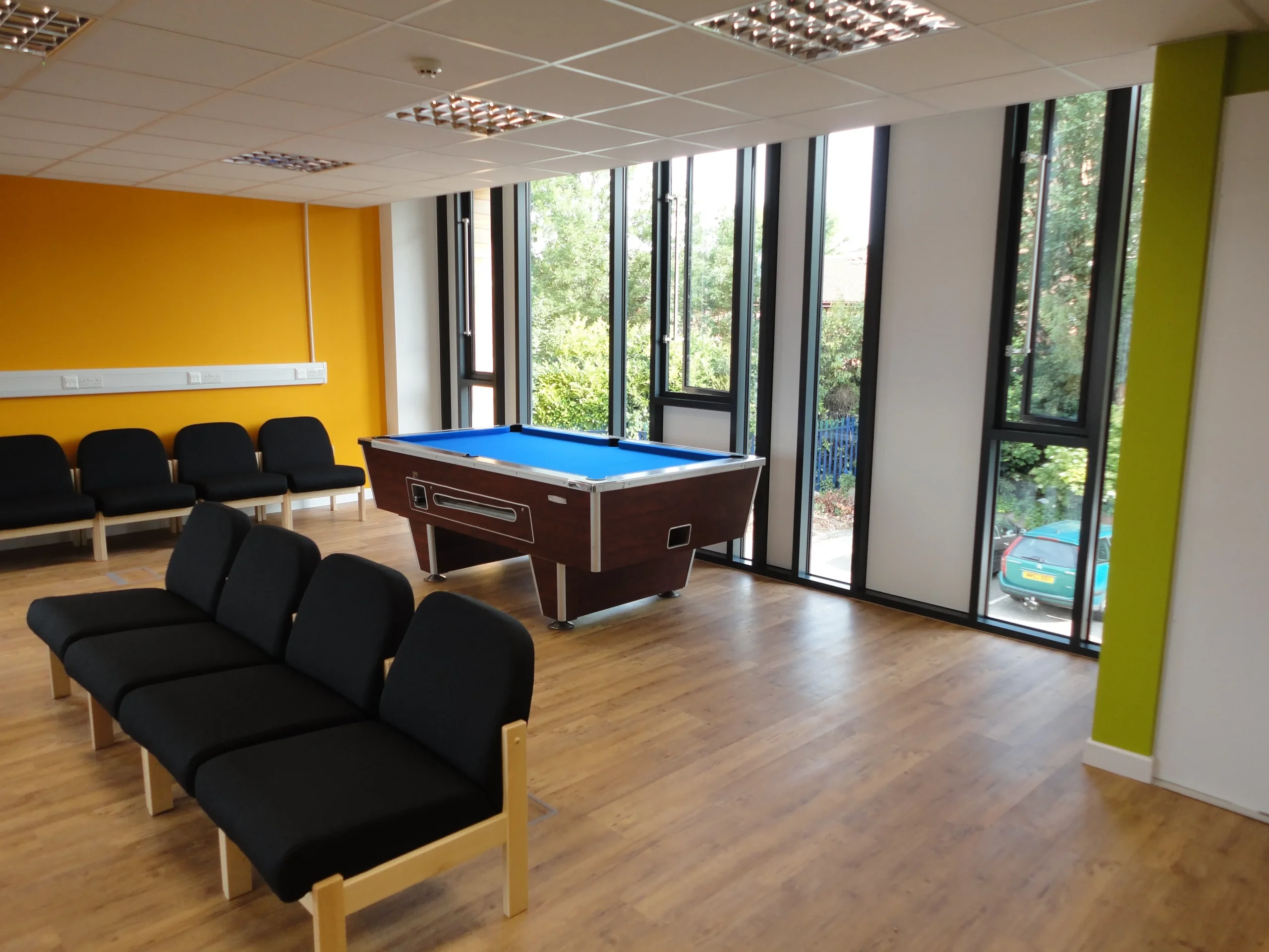 View of 6th form common room