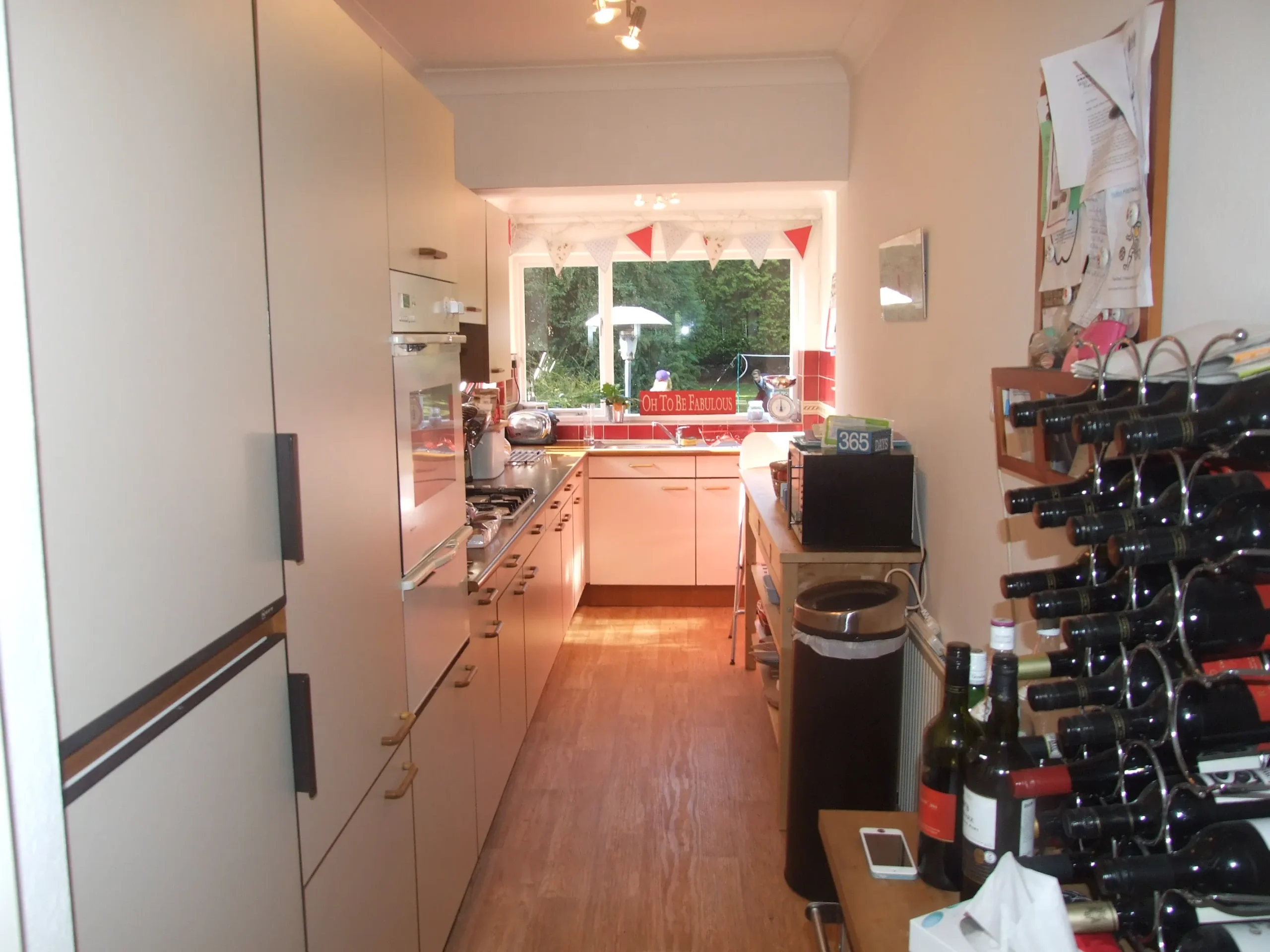 Existing kitchen