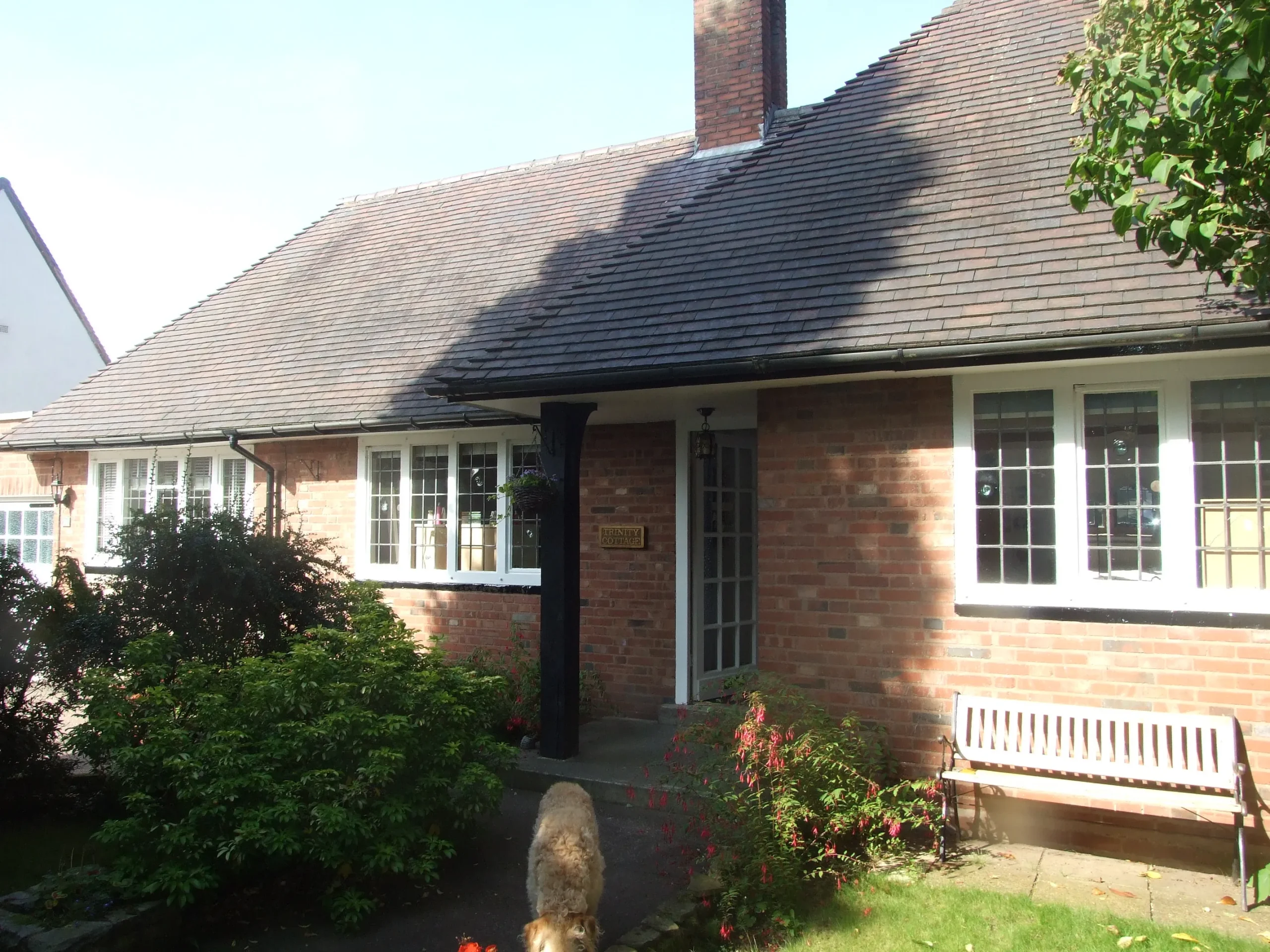 Existing front view