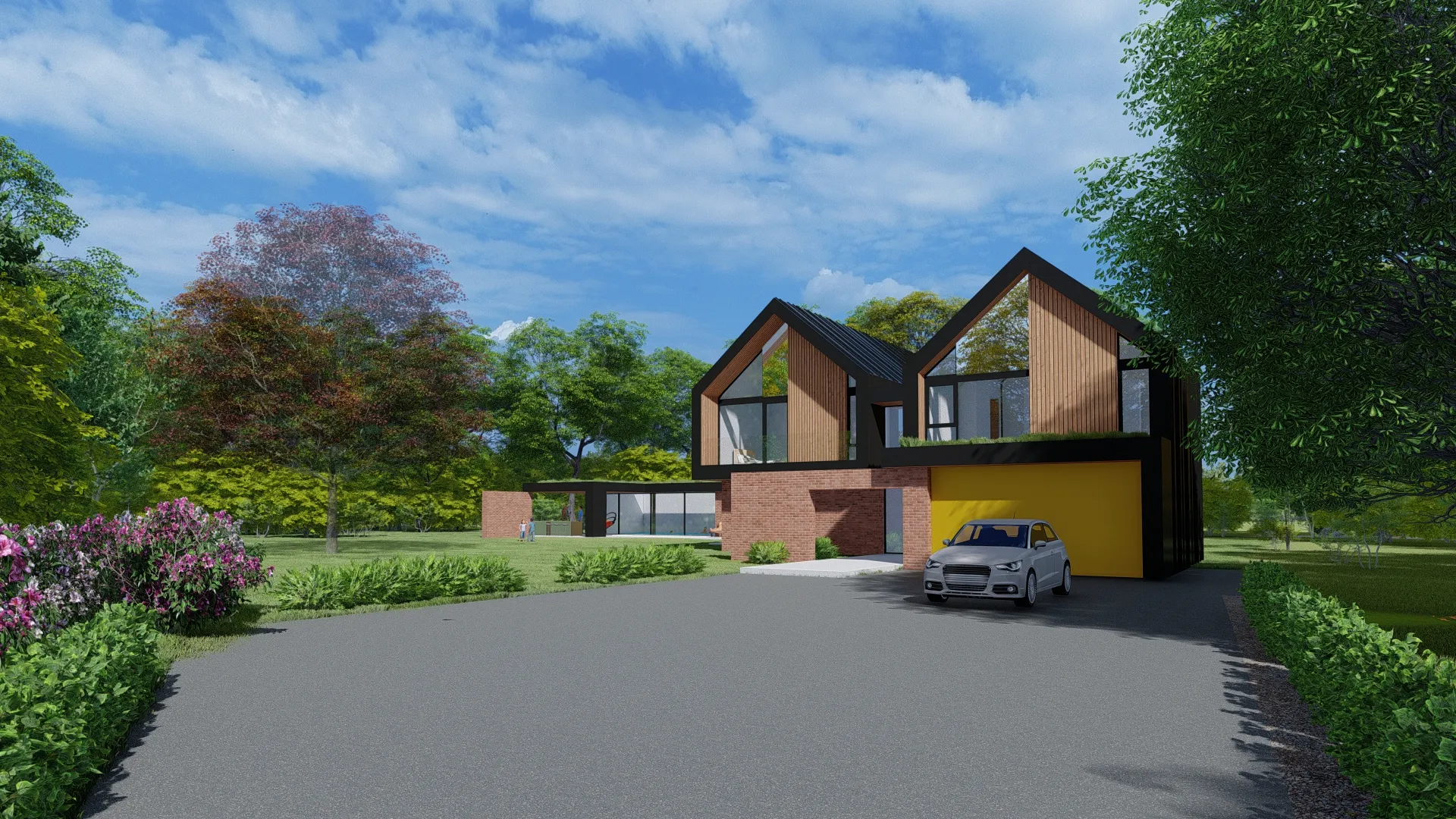 Visual showing proposed dwelling frontage