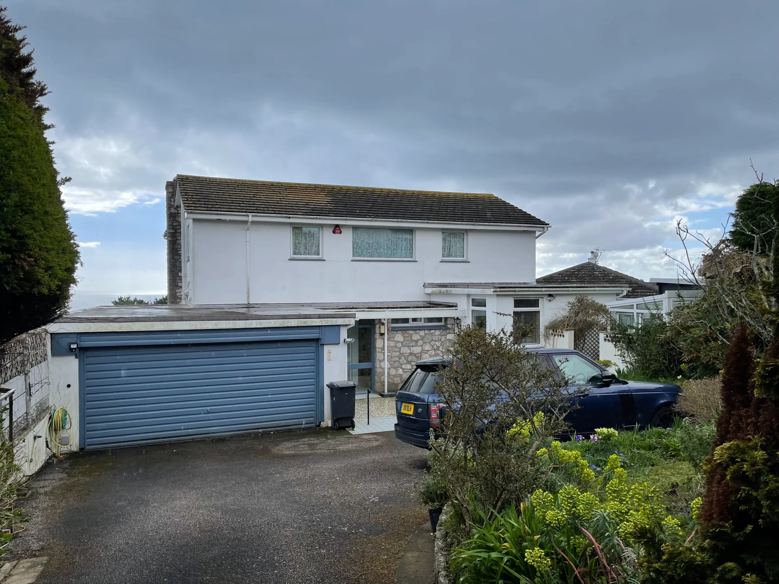 ‘Before’ photo of the dwelling frontage