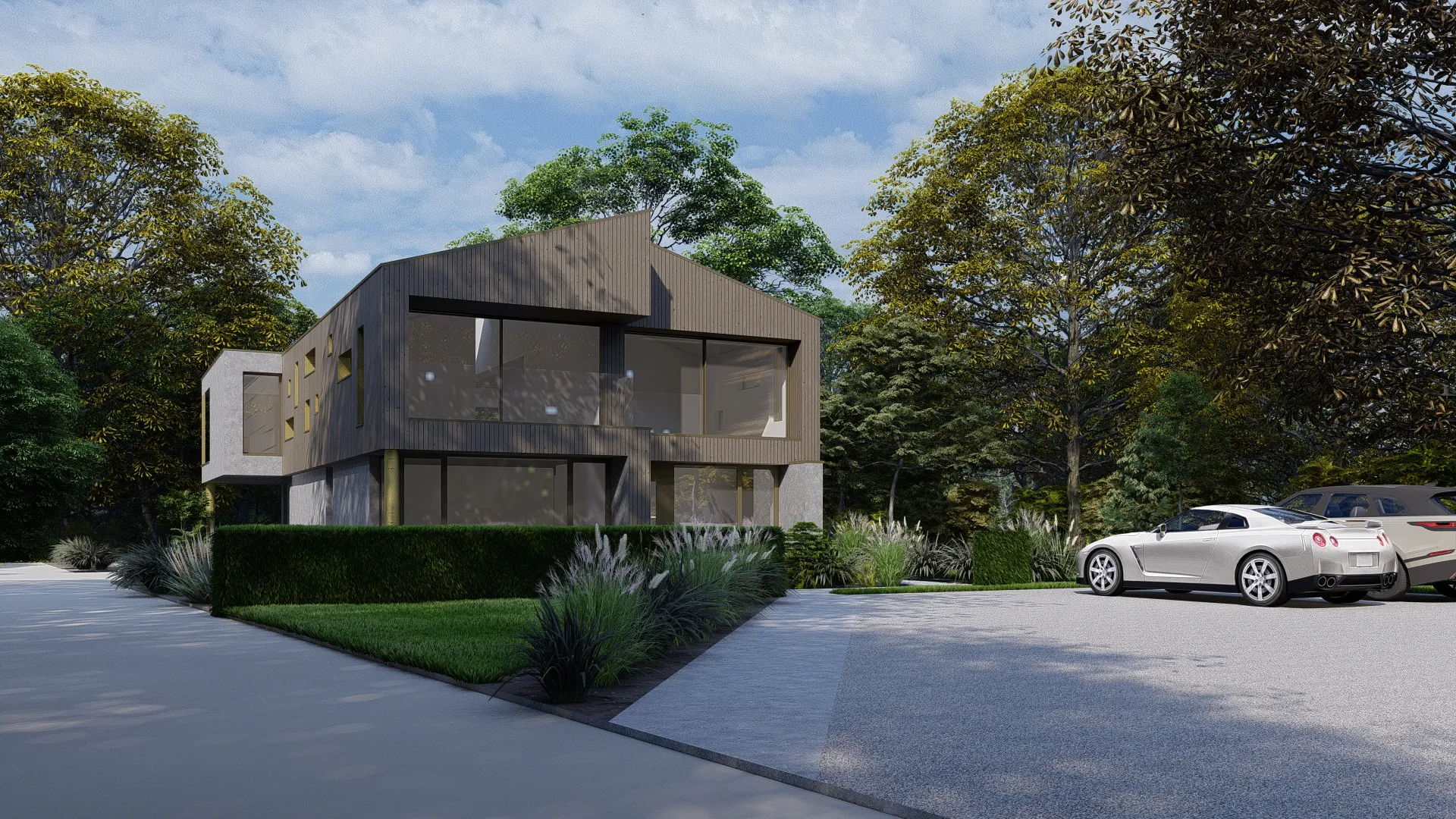 Visual of the proposed rear.